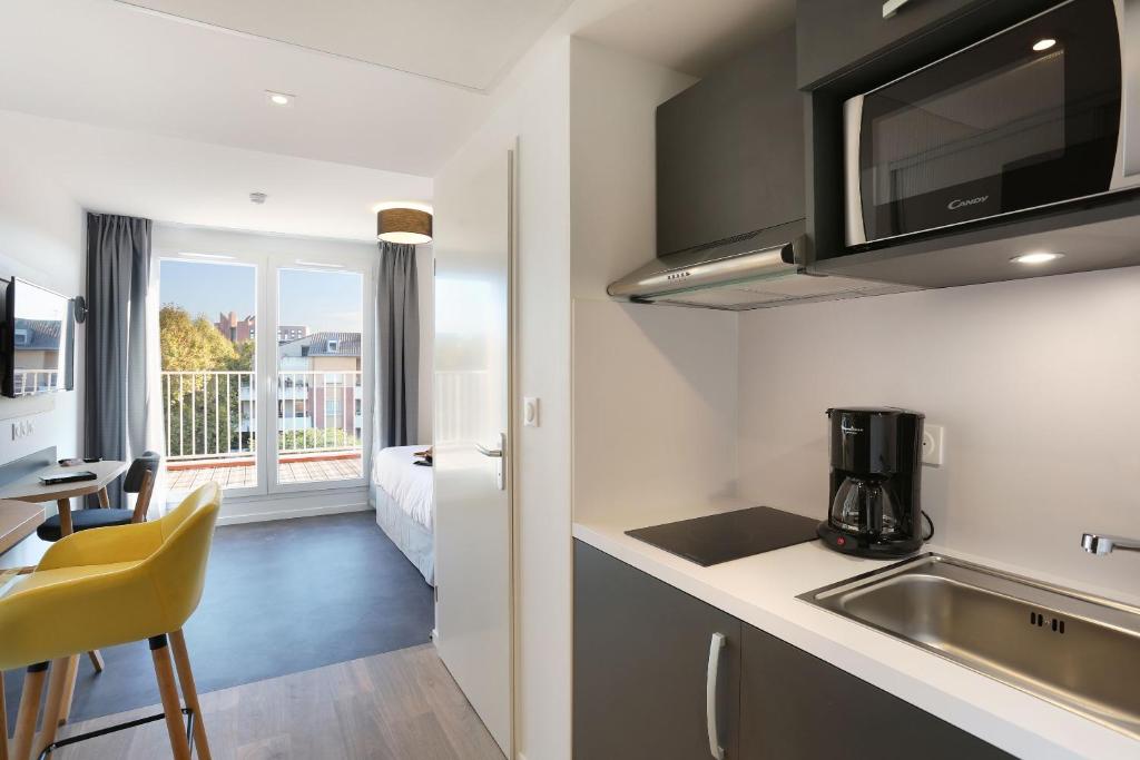 Odalys City Toulouse Centre Compans Caffarelli 3* appart-hôtel totalement équipé